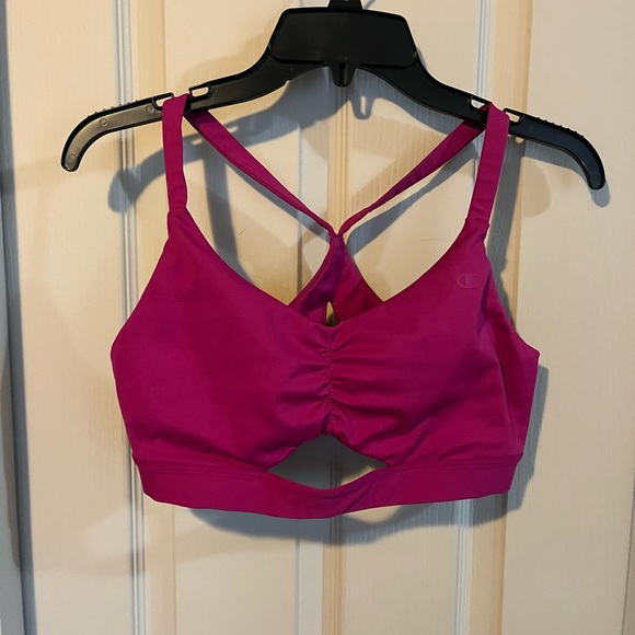 Champion Women's Fuchsia Sports Bra - Picture 1 of 4